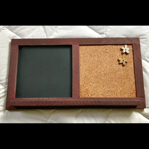 RUSTIC FARMHOUSE HANGING CHALKBOARD BULLETIN BOARD